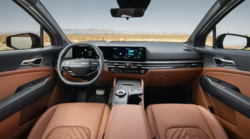 The new interior design of the 2025 Tiguan